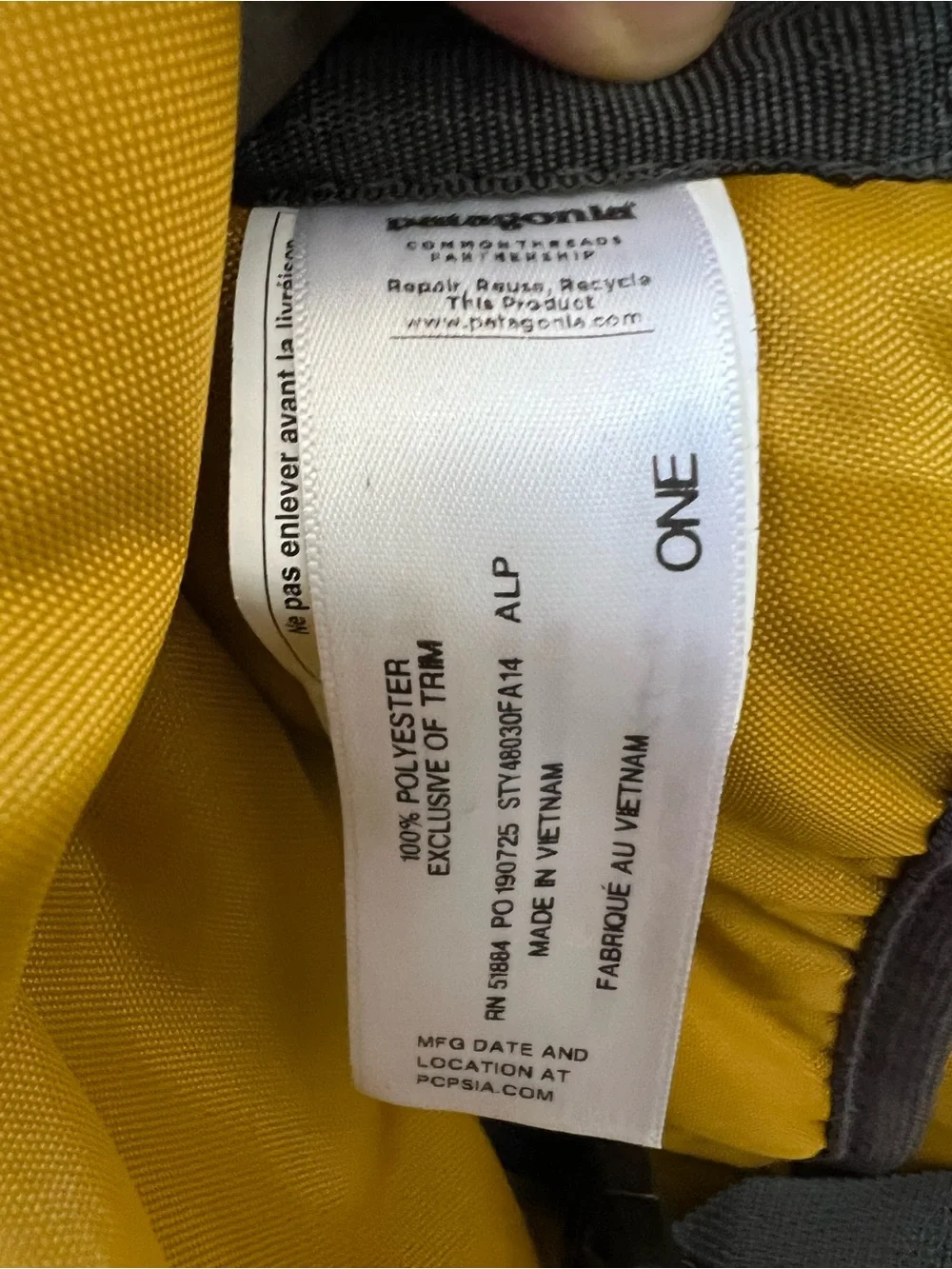 PATAGONIA Yerba 24L Backpack
